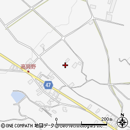 長崎県南島原市西有家町長野周辺の地図