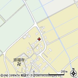 熊本県宇土市椿原町501周辺の地図