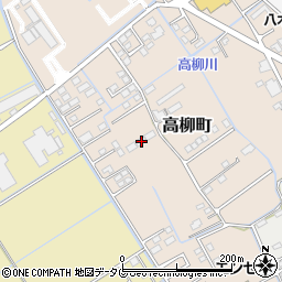 熊本県宇土市高柳町81周辺の地図