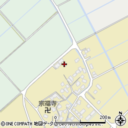 熊本県宇土市椿原町232周辺の地図