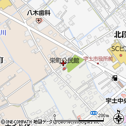 熊本県宇土市高柳町7周辺の地図