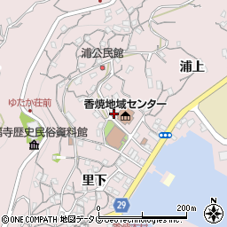 長崎県長崎市香焼町浦上714周辺の地図