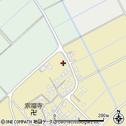 熊本県宇土市椿原町231周辺の地図