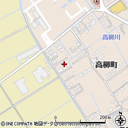 熊本県宇土市高柳町135周辺の地図