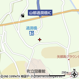 熊本県上益城郡山都町城平696周辺の地図