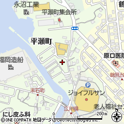 長崎県長崎市平瀬町76周辺の地図