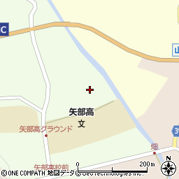 熊本県上益城郡山都町城平934周辺の地図