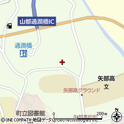 熊本県上益城郡山都町城平991周辺の地図