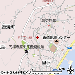 長崎県長崎市香焼町浦上744-1周辺の地図