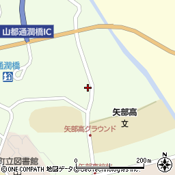 熊本県上益城郡山都町城平985周辺の地図