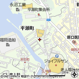 長崎県長崎市平瀬町72周辺の地図