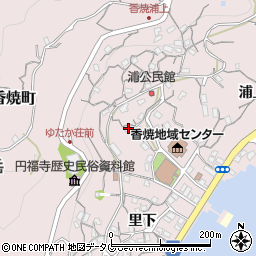 長崎県長崎市香焼町浦上743-2周辺の地図