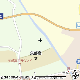 熊本県上益城郡山都町城平1086周辺の地図