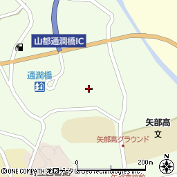 熊本県上益城郡山都町城平680周辺の地図