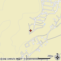 熊本県熊本市南区城南町東阿高1243-35周辺の地図