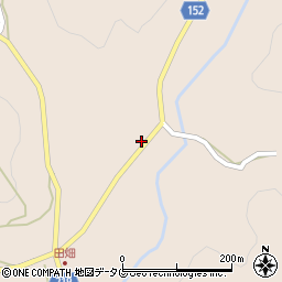 熊本県上益城郡御船町水越2471周辺の地図