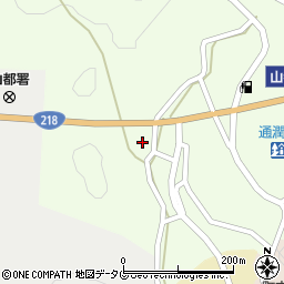 熊本県上益城郡山都町城平322周辺の地図