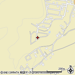 熊本県熊本市南区城南町東阿高1243-18周辺の地図