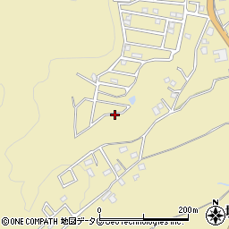 熊本県熊本市南区城南町東阿高1243-1周辺の地図