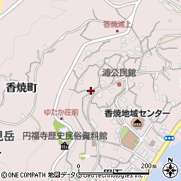 長崎県長崎市香焼町浦上722-2周辺の地図