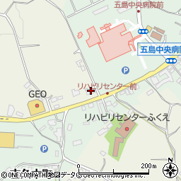 福江フェンダー周辺の地図
