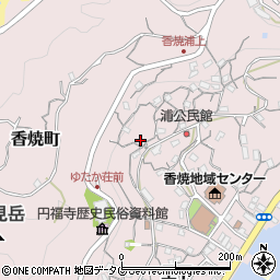 長崎県長崎市香焼町浦上772周辺の地図