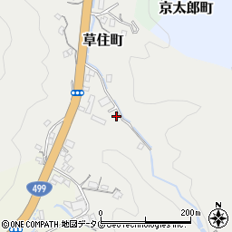 長崎県長崎市草住町210周辺の地図