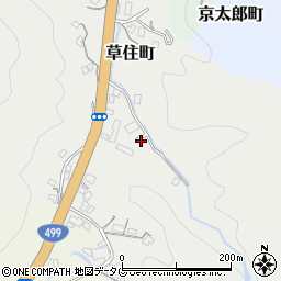 長崎県長崎市草住町205-13周辺の地図