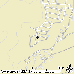 熊本県熊本市南区城南町東阿高1243-14周辺の地図