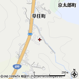長崎県長崎市草住町205-11周辺の地図