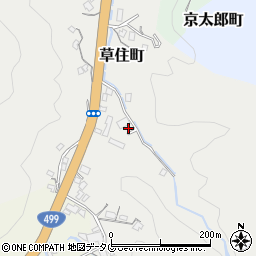 長崎県長崎市草住町205周辺の地図