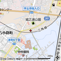 熊本県宇土市城之浦町320周辺の地図