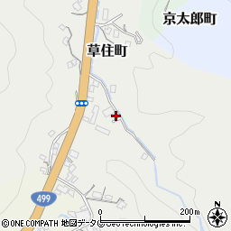 長崎県長崎市草住町205-9周辺の地図