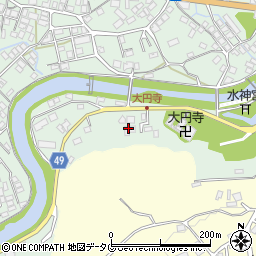長崎県五島市大円寺町周辺の地図