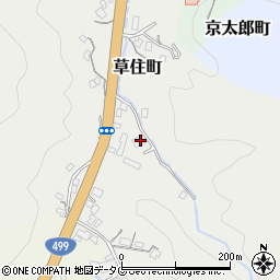 長崎県長崎市草住町205-1周辺の地図