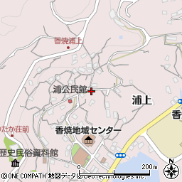 長崎県長崎市香焼町浦上594-4周辺の地図