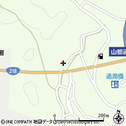 熊本県上益城郡山都町城平328周辺の地図