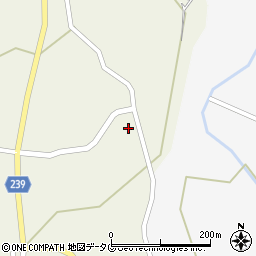 熊本県上益城郡甲佐町田口400-1周辺の地図