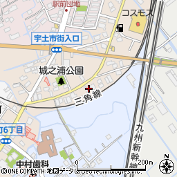熊本県宇土市城之浦町344周辺の地図