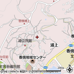 長崎県長崎市香焼町浦上667-2周辺の地図