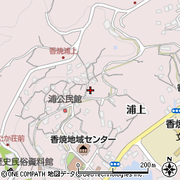 長崎県長崎市香焼町浦上667周辺の地図