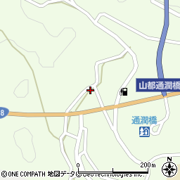 熊本県上益城郡山都町城平341周辺の地図