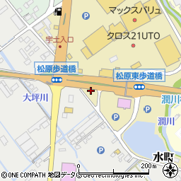 熊本県宇土市水町50-3周辺の地図