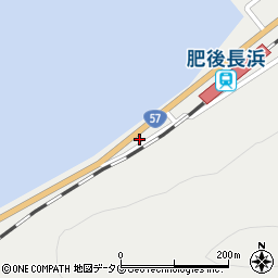 熊本県宇土市長浜町511周辺の地図