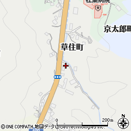長崎県長崎市草住町200周辺の地図
