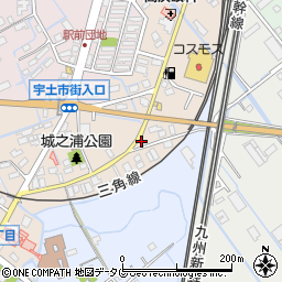 熊本県宇土市城之浦町148周辺の地図