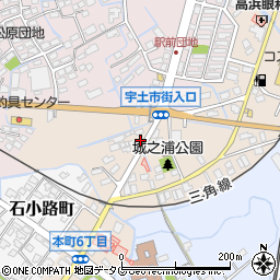 株式会社熊本建材周辺の地図