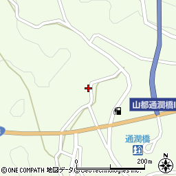 熊本県上益城郡山都町城平346周辺の地図