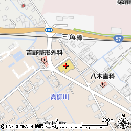 熊本県宇土市高柳町211周辺の地図