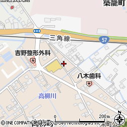 熊本県宇土市高柳町249周辺の地図